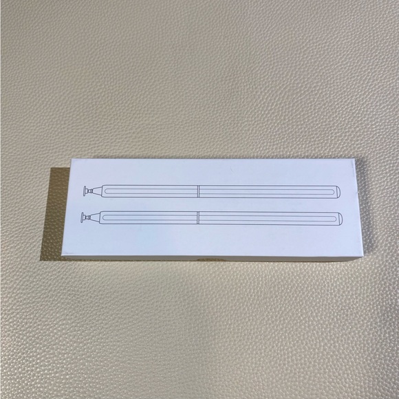 😁 OASO Universal Black & White Stylus Pens with Case and Tips - Picture 1 of 5